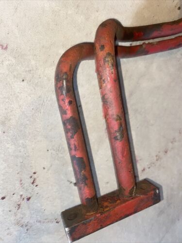 Farmall Super A SA IH Tractor good front steel hydraulic line lines