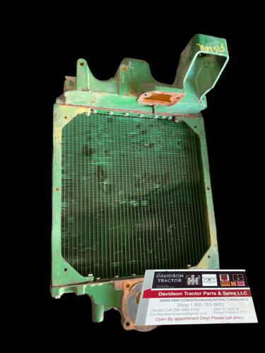 JOHN DEERE 70 DIESEL RADIATOR ASSEMBLY F1520R F2241R GOOD USED RADIATOR
