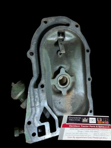 John Deere 70 Tractor JD pony start Diesel motor timing cover panel F1786R