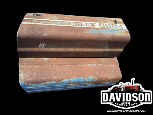 Ford 6600 Tractor Hood Engine Cover Antique Tractor