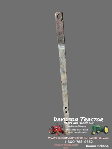 John Deere Late B Styled tractor original JD drawbar. Antique Tractor