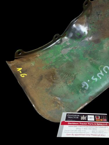 John Deere A G Tractor ORIGINAL JD cultch flat belt pulley cover guard shield
