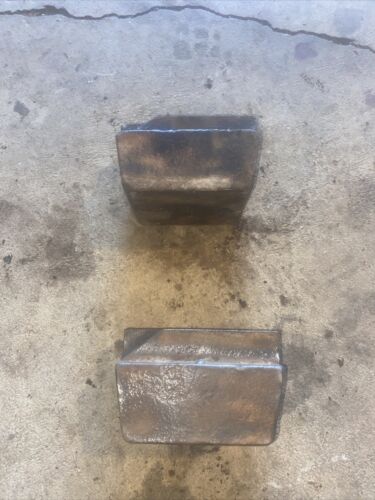 Farmall M MV IH tractor Original right engine motor mt block Pair
