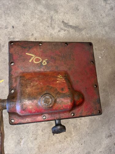 1964 Farmall IH 706 Tractor Bottom Transmission Brake Plate Cover