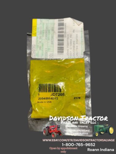 STEERING WORM SHAFT BEARING A G BO BR AO AR   JOHN DEERE JD7205 NEW OLD STOCK