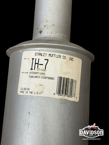 International B-275 B-414 Muffler New Stanley IH-7 704616R93