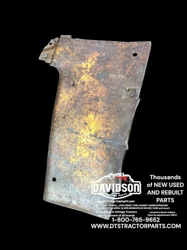 IHC Farmall 340 UTILITY DIESEL Radiator Side Cover Hood Panel W/emblem RARE
