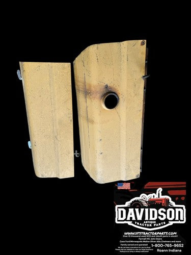 Ford 455-D Hood Side Panel Pair Antique Tractor