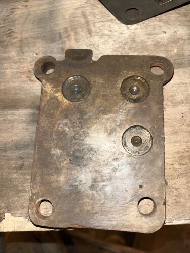 Farmall 400 450 tractor IH hydraulic block valve behind dash cover
