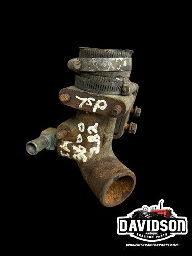 IH International 3600 Backhoe D282 Engine Water Pipe Antique Tractor