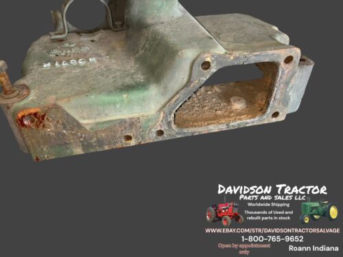 B3071R John Deere 50 Upper Radiator Tank  Fits Early Tractors Crack Free