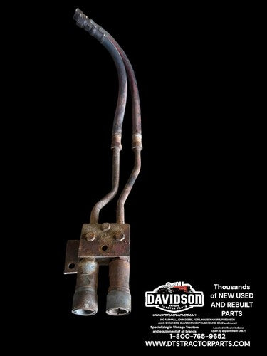 IH International 504 Hydraulic Remote Lines W/block Antique Tractor