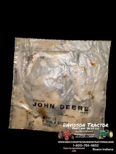 B3295R Thermostat Gasket Genuine John Deere New Old Stock