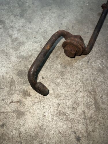 Farmall H Early SH Tractor IH hydraulic belly pump control linkage rod hyd