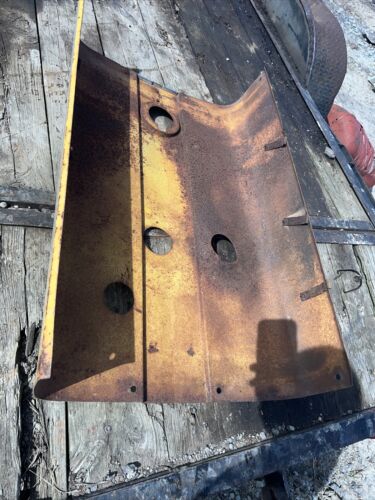 International 2444 IH tractor engine motor hood cover w/ chrome center emblem