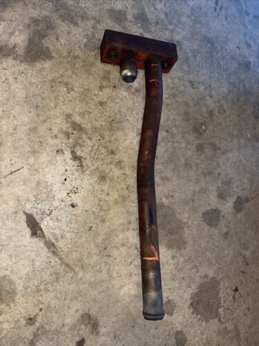 International Farmall 444 IH tractor ORIG steel hydraulic line connector to pump