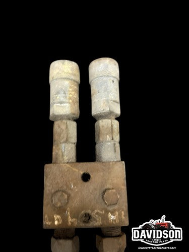 International 504 Utility Tractor Hydraulic Remote Lines W/bracket Antique Tract
