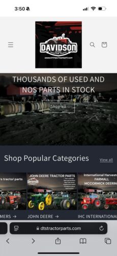 John Deere NOS AN202000 Bail 6000 Hi Cycle 6100 6500 6700 Self Propelled Sprayer