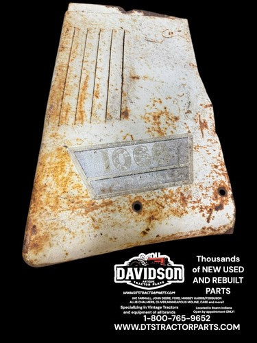 International 1066 Left Radiator Side Panel Antique Tractor