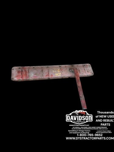 International 656 Diesel Engine Side Cover Antique Tractor