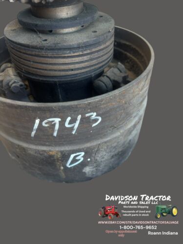 JOHN DEERE B BELT PULLEY B1850R B140R Antique Tractor