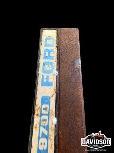 Ford 9700 Left Hand Hood Panel Wall Hanger Rat Rod  Antique Tractor