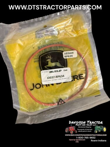 Genuine John Deere T32341 R48637 O Ring Set New Old Stock