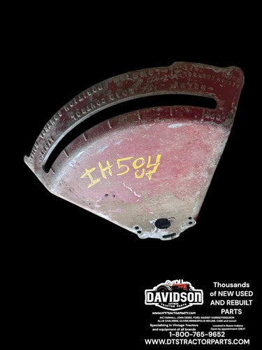 International Farmall 504 Utility Tractor Hydraulic Handle Guide 3pt hitch