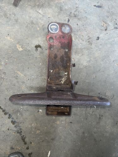McCormick I4 Industrial Rear Gas Tank Mount, Gauge Holder Antique Tractor IHC