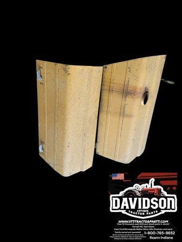 Ford 455-D Hood Side Panel Pair Antique Tractor