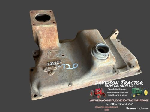 John Deere 720 Diesel Radiator Top Tank Casting F3122R    Antique Tractor
