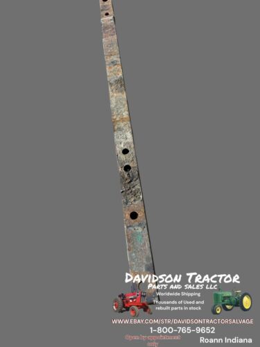 John Deere Late B Styled tractor original JD drawbar. Antique Tractor