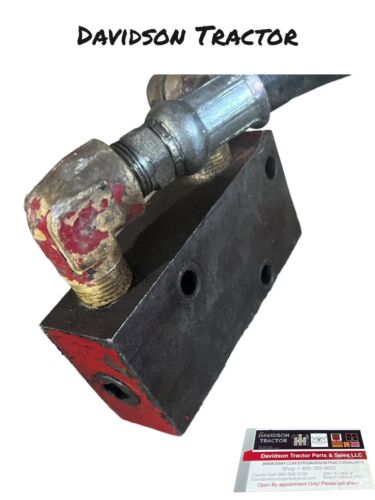 Farmall Hydraulic Remote Block Antique Tractor