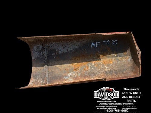 Massey Ferguson TO-20 TO-30 Hood Engine Cover Antique Tractor