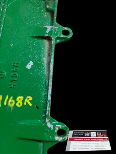 John Deere H radiator side H168R Antique Tractor