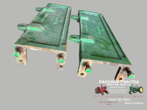 John Deere Styled B Radiator Side Casting Support B1804R PAIR