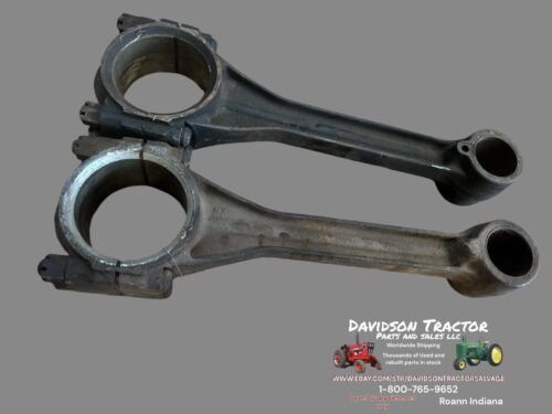 John Deere Unstyled G Tractor JD engine Connecting rods rod w/ caps F5R