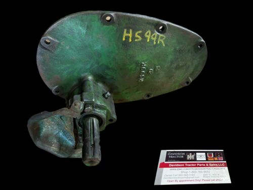 John Deere H rear cover with PTO H599R Antique Tractor