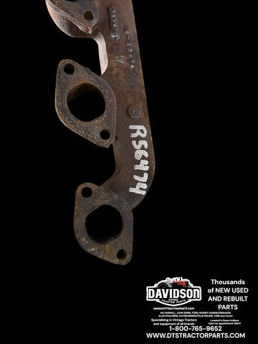 John Deere 2350 2550 Underslung Exhaust Manifold Antique Tractor R56474
