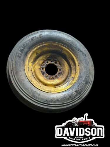 6.00x16 John Deere A,B,G Front Rim/Tire Antique Tractor