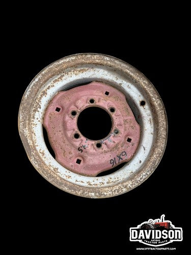 6X16 6 Bolt Front Tractor Rim Antique Tractor 4.5 Inch Center Hole