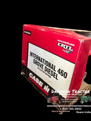 ERTL CASE IH INTERNATIONAL 460 GROVE DIESEL COLLECTOR EDITION 1/16 SCALE NIB