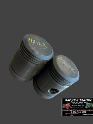 Used John Deere H Tractor Piston Pair STD H212R Antique Tractor