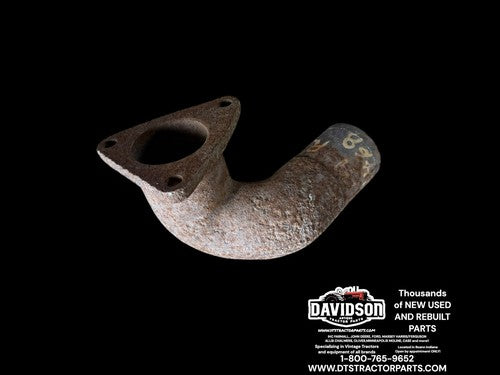 International 1468 Right Exhaust Elbow Antique Tractor