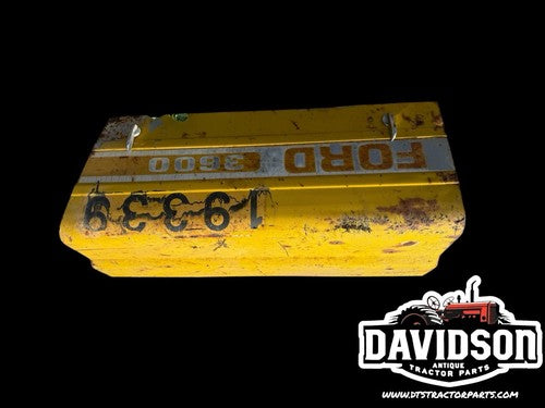 Ford 3600 Left Hand Hood Panel Antique Tractor