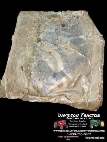 MANIFOLD GASKET SET FOR 60 620 630 John Deere GAS R100312, AA7300R NEW OLD STOCK