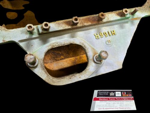 USED JOHN DEERE H TRACTOR RADIATOR TOP TANK AH538R CAST# H166R