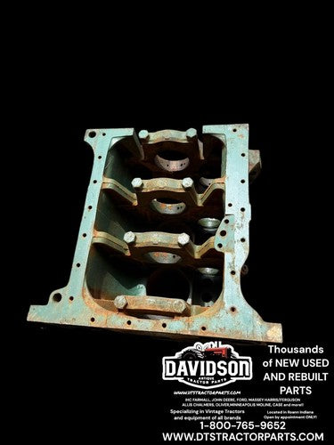 Ford 4000 3 Cyl Diesel Engine Block DONN6015L Good Bare Block Antique Tractor