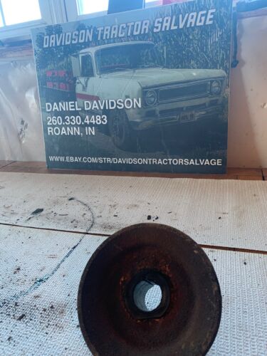 Farmall H HV tractor IH engine main front motor crank pulley