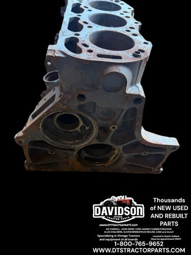 Ford 4000 3 Cyl Diesel Engine Block DONN6015J Good Bare Block Antique Tractor